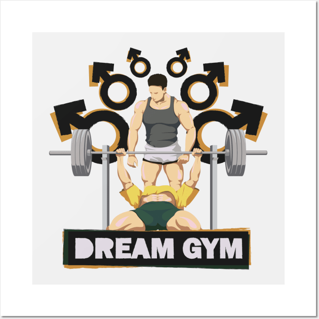 Dream Gym Wall Art by Dakimakipai